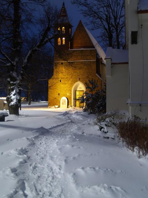Galeria Zamkowa zasypana śniegiem :)