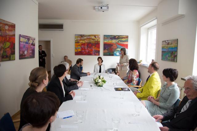 Oficjalna wizyta księżnej Marii Elżbiety w Duńskim Instytucie Kultury w Warszawie, fot. Ambasada Królestwa Danii